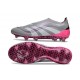adidas Predator Elite Laceless FG Gris Blanco Rosa
