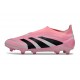adidas Predator Elite Laceless FG Rosa Negro