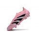 adidas Predator Elite Laceless FG Rosa Negro