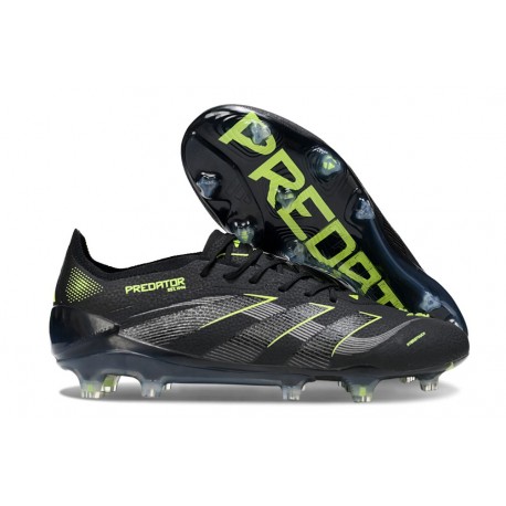 Botas adidas Predator Elite FG Negro Amarillo
