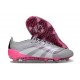 Botas adidas Predator Elite FG Gris Blanco Rosa