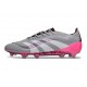 Botas adidas Predator Elite FG Gris Blanco Rosa