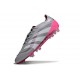 Botas adidas Predator Elite FG Gris Blanco Rosa