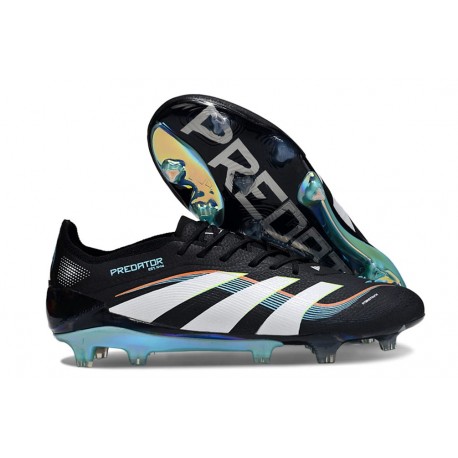 Botas adidas Predator Elite FG Negro Blanco Azul