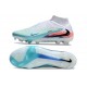 Botas De Fútbol Nike Phantom 6 Elite High FG Azul Blanco Negro