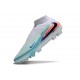 Botas De Fútbol Nike Phantom 6 Elite High FG Azul Blanco Negro