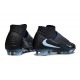 Botas De Fútbol Nike Phantom 6 Elite High FG Negro Azul