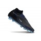 Botas De Fútbol Nike Phantom 6 Elite High FG Negro Azul