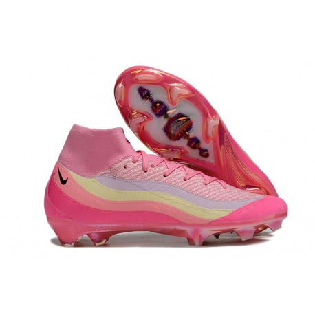Botas de Futbol Nike Mercurial Superfly 10 Elite FG AM95 Rosa