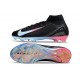 Botas de Futbol Nike Mercurial Superfly 10 Elite FG Negro Azul Rosa