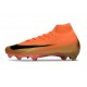Botas de Futbol Nike Mercurial Superfly 10 Elite FG Naranja Negro Dorada
