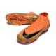 Botas de Futbol Nike Mercurial Superfly 10 Elite FG Naranja Negro Dorada