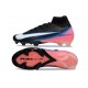 Botas de Futbol Nike Mercurial Superfly 10 Elite FG Negro Blanco Rosa