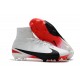 Nike Mercurial Superfly 5 FG Zapatos de Fútbol Blanco Negro Rojo