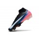 Botas de Futbol Nike Mercurial Superfly 10 Elite FG Negro Blanco Rosa