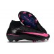 Botas de Futbol Nike Mercurial Superfly 10 Elite FG Negro Rosa