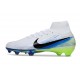Botas de Futbol Nike Mercurial Superfly 10 Elite FG Blanco Negro Azul