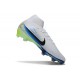 Botas de Futbol Nike Mercurial Superfly 10 Elite FG Blanco Negro Azul