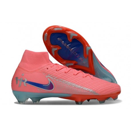 Botas de Futbol Nike Mercurial Superfly 10 Elite FG Rosa Azul
