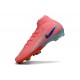 Botas de Futbol Nike Mercurial Superfly 10 Elite FG Rosa Azul