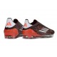 Botas adidas F50 Elite Sin Cordones FG Marrón Plateado