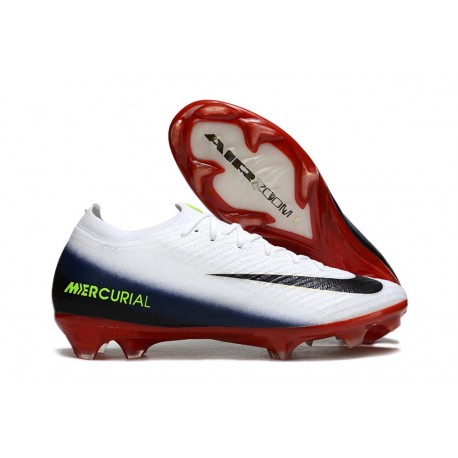 Botas Nike Mercurial Vapor 16 Elite FG Blanco Negro Rojo