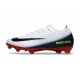 Botas Nike Mercurial Vapor 16 Elite FG Blanco Negro Rojo