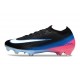 Botas Nike Mercurial Vapor 16 Elite FG Negro Blanco Rosa Azul