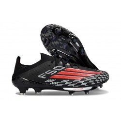 Botas adidas F50+ Elite FG Negro Rojo