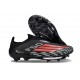 Botas de fútbol adidas F50+ LL FG Negro Rojo