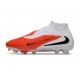 Botas De Fútbol Nike Phantom 6 Elite High FG Rojo Blanco Negro