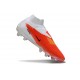 Botas De Fútbol Nike Phantom 6 Elite High FG Rojo Blanco Negro