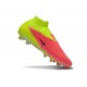 Botas De Fútbol Nike Phantom 6 Elite High FG Rosa Amarillo