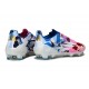 Zapatos adidas F50 Elite FG Blanco Rosa Azul