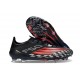 Zapatos adidas F50 Elite FG Negro Rojo