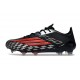 Zapatos adidas F50 Elite FG Negro Rojo