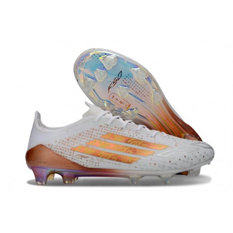 Zapatos adidas F50 Elite FG Blanco Dorado