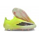 Botas adidas F50 Elite Sin Cordones FG Amarillo Negro
