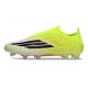 Botas adidas F50 Elite Sin Cordones FG Amarillo Negro