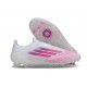 Botas adidas F50 Elite Sin Cordones FG Blanco Rosa