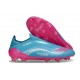 Botas adidas F50 Elite Sin Cordones FG Azul Rosa