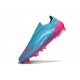 Botas adidas F50 Elite Sin Cordones FG Azul Rosa