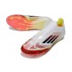 Botas adidas F50 Elite Sin Cordones FG Blanco Negro Amarillo Solar