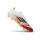 Botas adidas F50 Elite Sin Cordones FG Blanco Negro Amarillo Solar