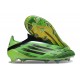 Botas adidas F50 Elite Sin Cordones FG Verde Negro