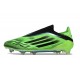Botas adidas F50 Elite Sin Cordones FG Verde Negro