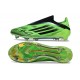 Botas adidas F50 Elite Sin Cordones FG Verde Negro