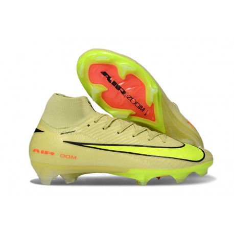 Botas de Futbol Nike Mercurial Superfly 10 Elite FG Limalight Voltio Hyper Carmesí