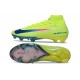 Botas de Futbol Nike Mercurial Superfly 10 Elite FG Limalight Voltio Azul