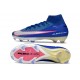 Botas de Futbol Nike Mercurial Superfly 10 Elite FG Azul Blanco